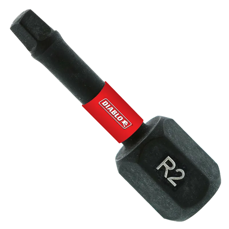 Diablo DSQ21P2 #2 square drive bits 1 in (2-pack)