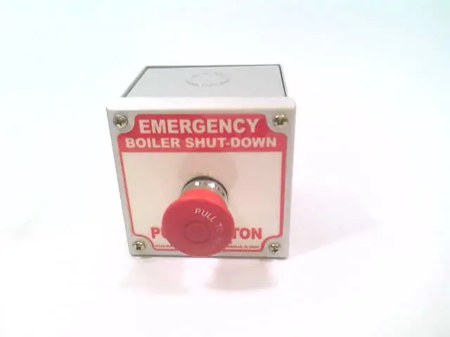 Pilla Electrical BSD120N1 Series BSD120 Emergency Boiler Shut-Down Push Button Station