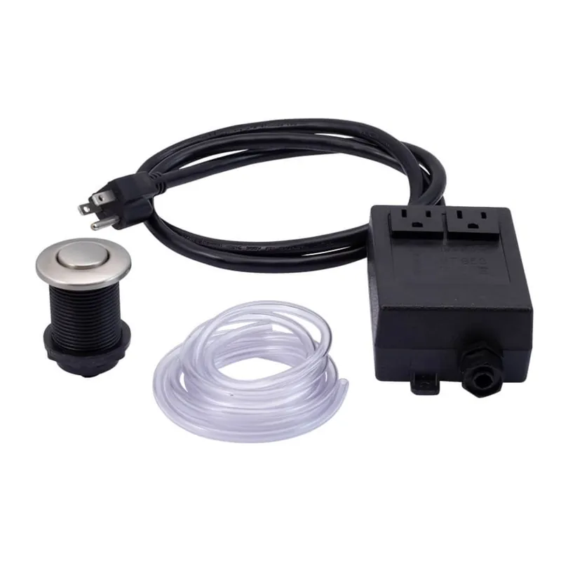Mountain Plumbing Products MT953/BRN Round “Classic” Waste Disposer Air Switch with Freedom Mount