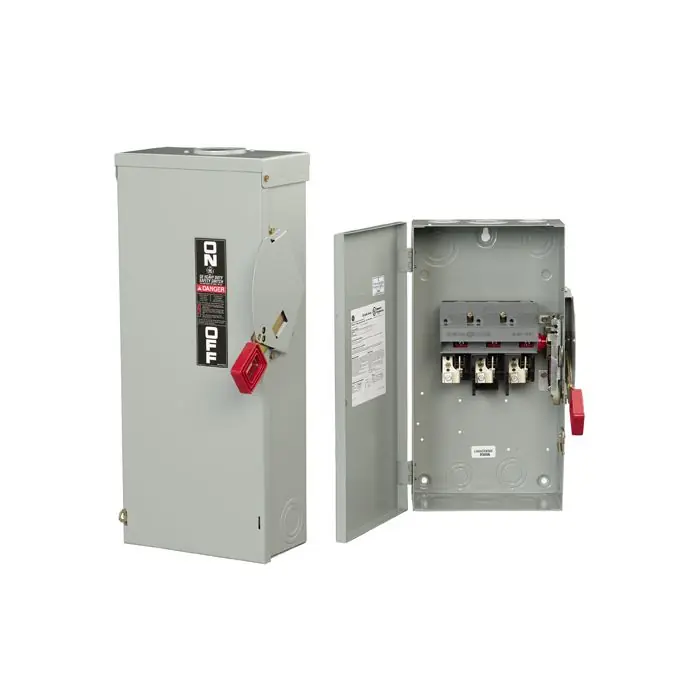 Abb thn3364r heavy duty non-fusible safety switch 600 VAC 200 A