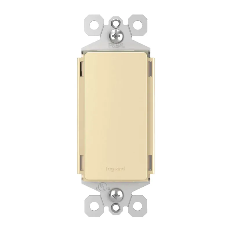 Legrand 326RLA Pass & Seymour® screwless blank insert wall plate