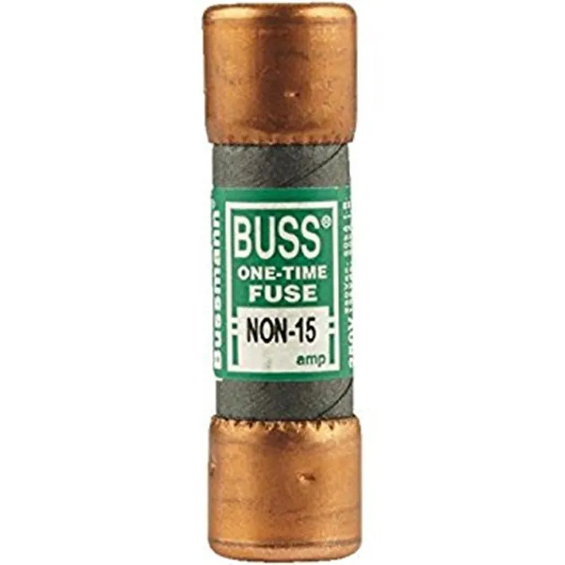 Eaton Bussmann NON-15 Fuse 15A 250 VAC/125 VDC 50KAIC H CYL