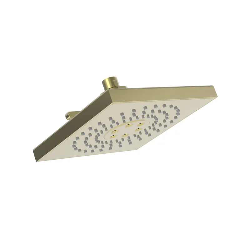 Newport Brass 2159/01 Showerhead Luxnetic 3 Function Square 1.8 Gallons per Minute Stream Luxnetic Wave Pause