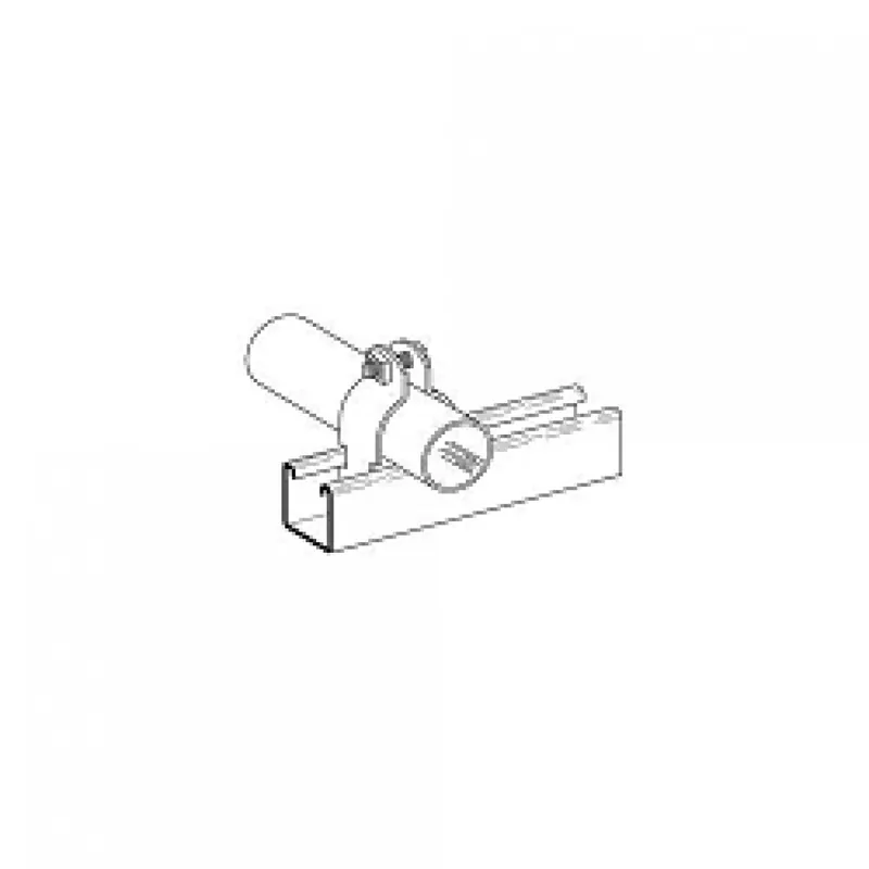 Eaton B-Line B2010PASS4 Clamp Pipe 1In Sst Channel Rgd Conduit