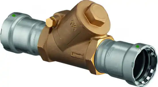 Viega 87220 MegaPress FKM Swing Check Valve 1-1/2 in.