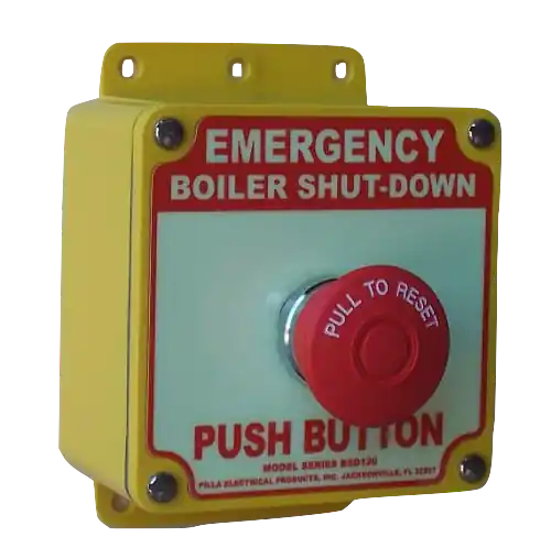 Pilla Electrical BSD120 Series BSD120 Emergency Boiler Shut-Down Push Button Station
