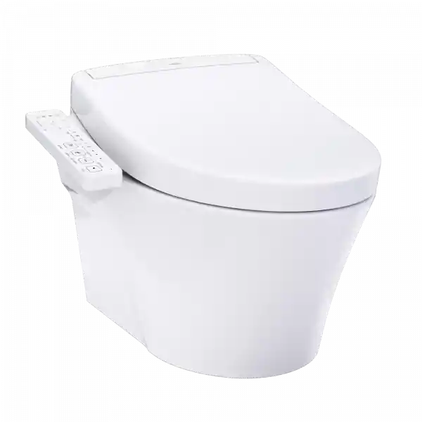 Toto CWT4263346CMFG#MS AP WASHLET®+ S2 Wall-Hung Toilet - 1.28 GPF/0.9 GPF