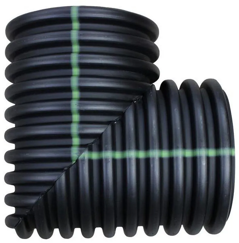 Advanced Drainage Systems 1598AN 15 feet' 90 Degree Double Wall Elbow