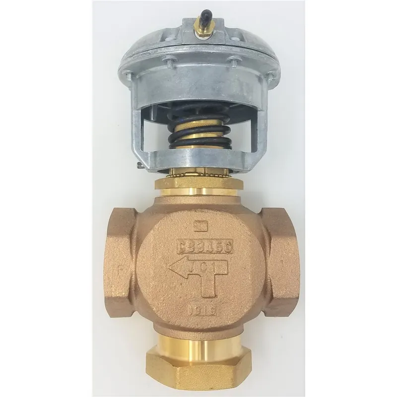 Johnson Controls VG7842NT+3008E Globe Valve Assembly, 3 Way 1 in.