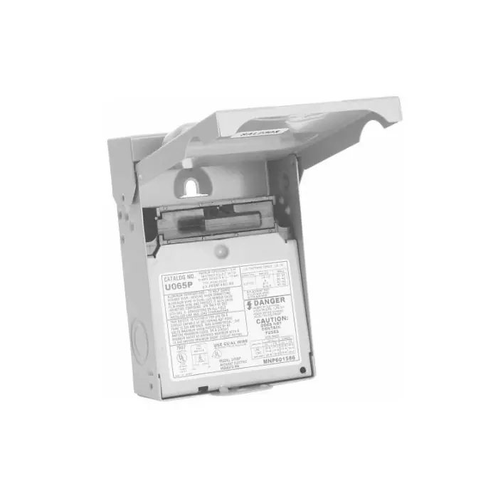 Abb - Midwest Elctric U065P AC Disconnect, Non-Fusible, 240 VAC, 60 Amp, 1-Phase, 10 HP