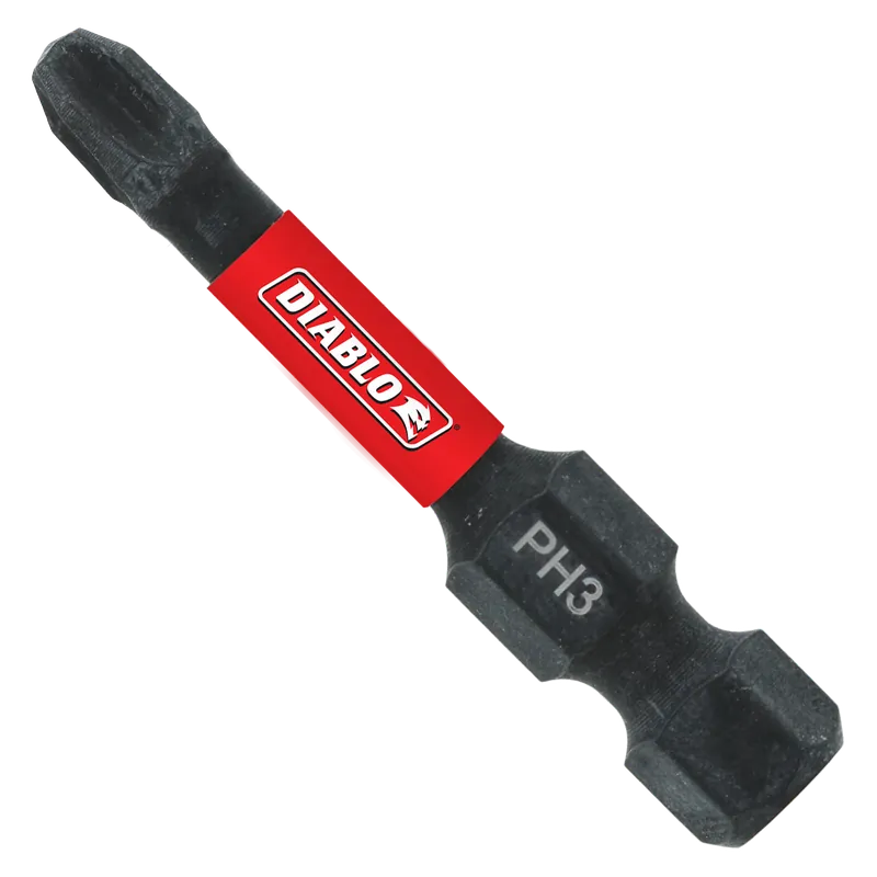 Diablo DPH32P1 #3 Phillips Drive Bit 2 in 1/PK