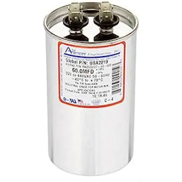 Global Source USA2219 Round 60 MFD 370/440 Volts Capacitor