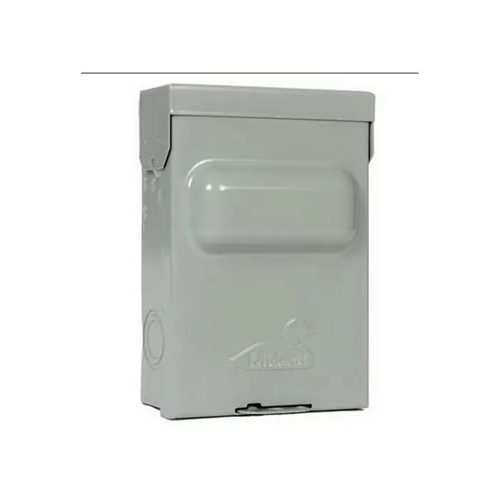 Abb - Midwest Elctric U035F2 AC Disconnect, Fusible, 240 VAC, 30 Amp, 1-Phase, 3 HP