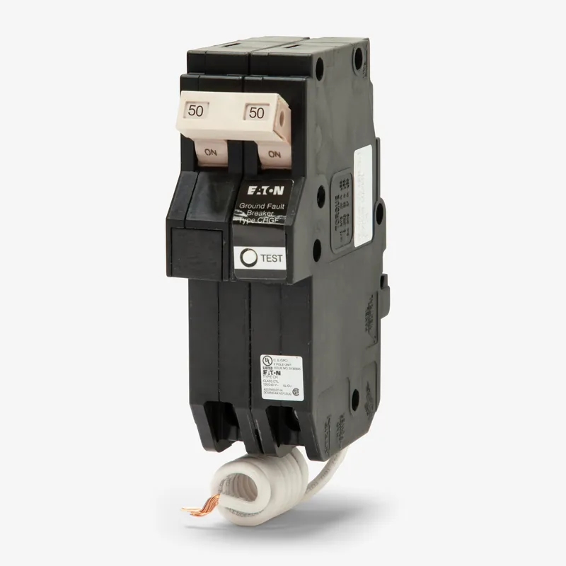 Cutler & Hammer CHFN250GF CH GFCI circuit breaker 50 A replacement CHN250GF