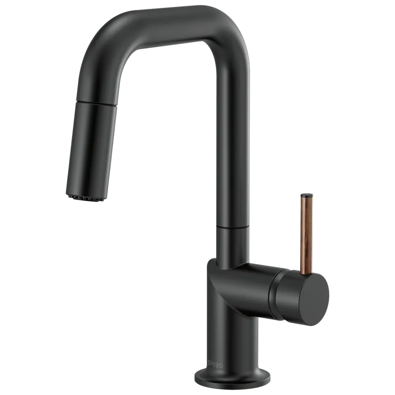 Brizo 63965LF-BLLHP Odin Single Handle Pull Down Bar Faucet