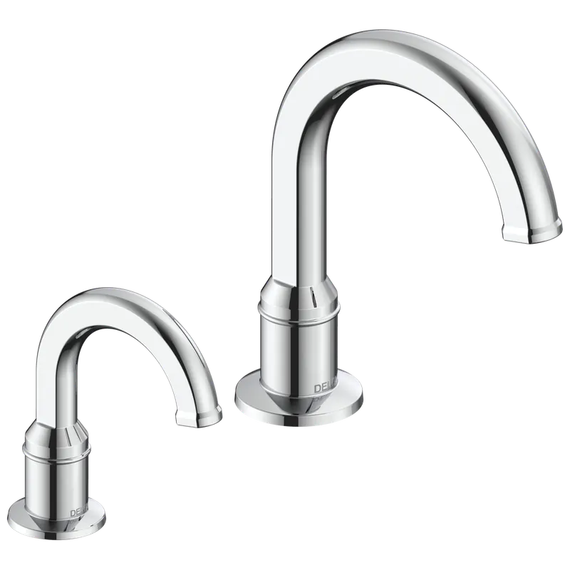 Delta 830DPA50-SD Rustica Electronic Lavatory Faucet and Soap Dispenser Combo with Proximity Sensing - Hardwire Operated, 0.5 gpm