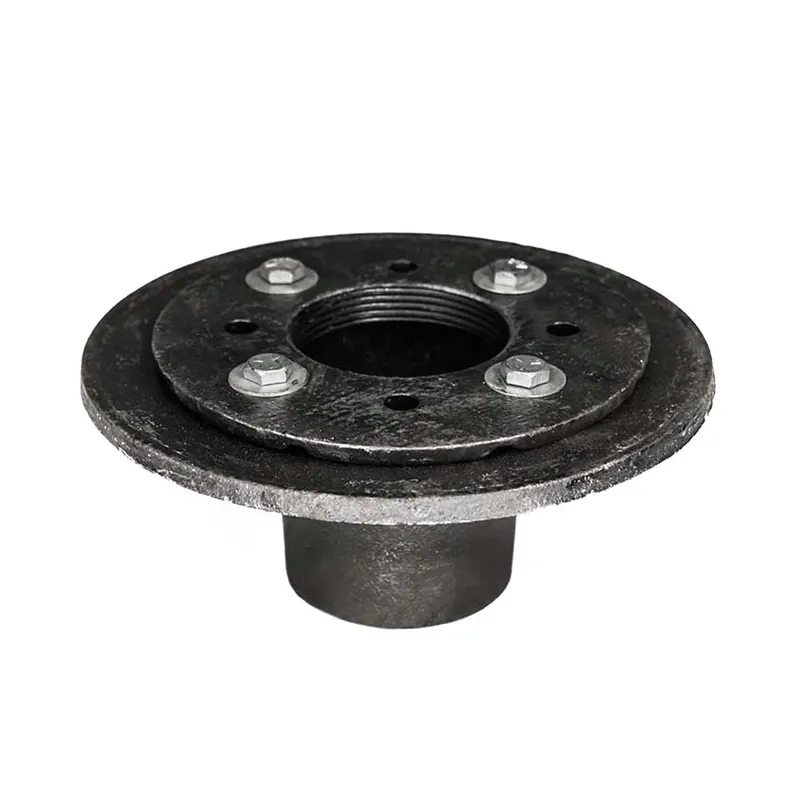 Infinity CDIB-22 Clamp Down Drain Cast Iron 2 inches Throat, 2 inches No Hub Outlet
