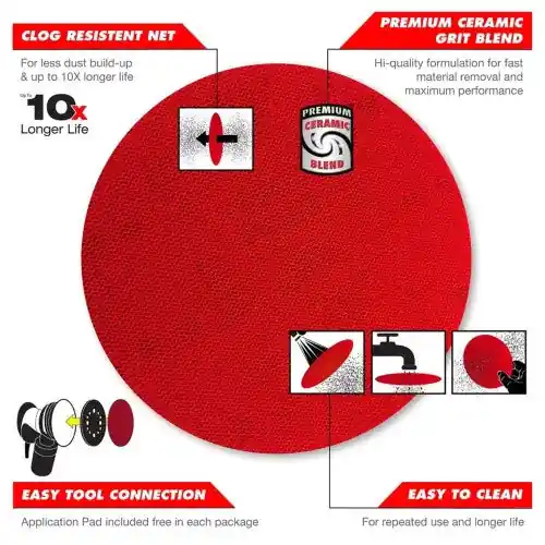 Diablo DND050080H40I SandNet Discs 80 Grit (40-Pack)