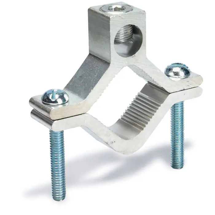 Abb Installation Products AJ-2 Clamp Grounding Pipe 1-1/2 to 2in