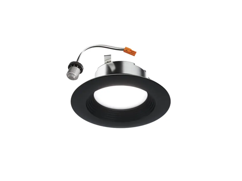 Cooper LTT406FSMB LT 4 inches Recessed Baffle LED Trim 8W