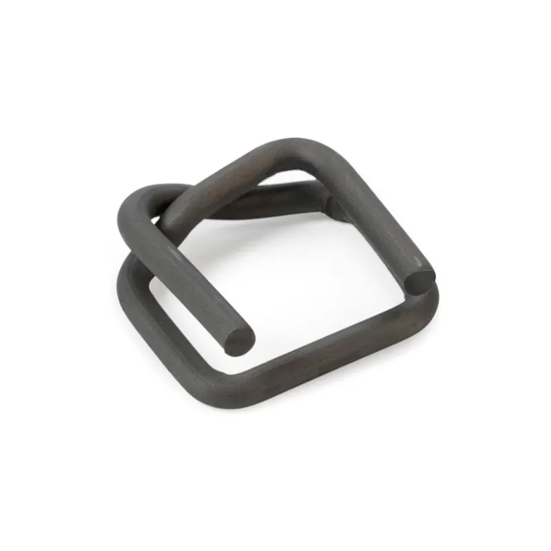 Challenger Packaging 42076 Buckle 1 inches x 5.0mm Phosphate .197ga Strapping Buckle (500/Box)