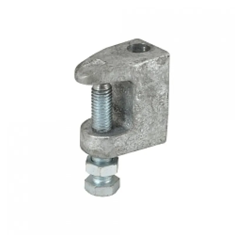 Eaton B-Line B3033-1/2PLN Wide Jaw Reversible C-Clamp 1/2-13