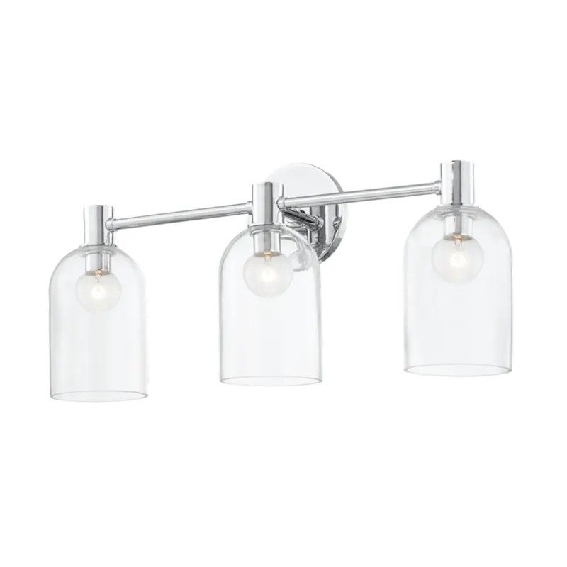 Hudson H678303-PC Paisley 3 light bath vanity