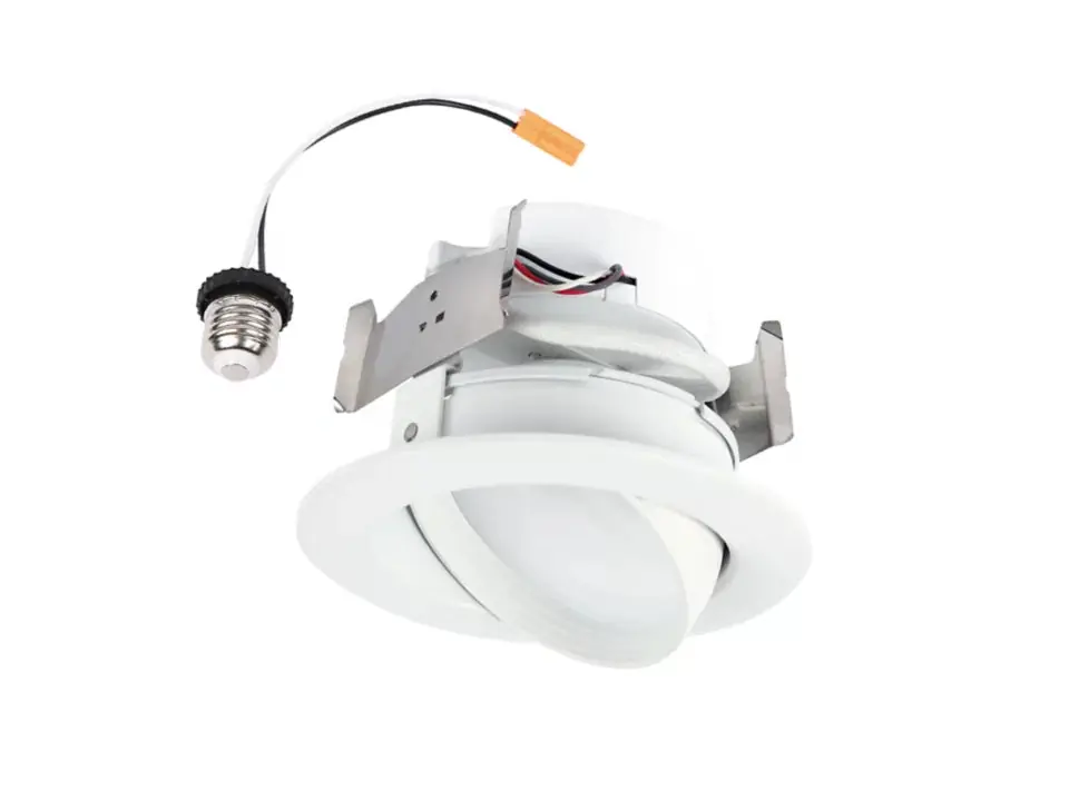 Cooper RA4LS9FSD2W1EWH Halo RA 4 inches Adj Trim WD 600/900L, 5CCT, Warmdim to 18K