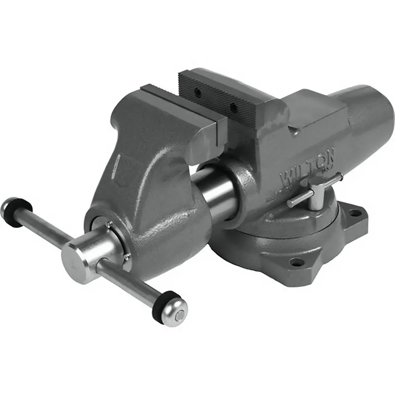 Wilton 28832 machinist jaw round channel vise with swivel base, 5 inches