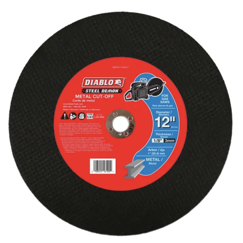 Diablo DBDS12125A01F Steel Demon 12 inches Metal High Speed Cut