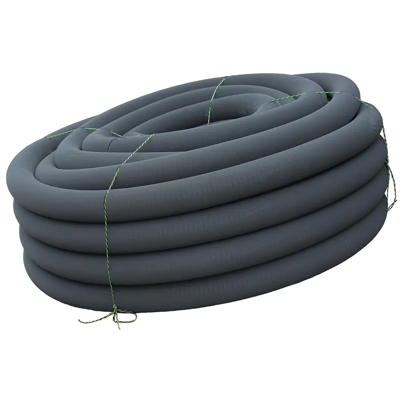 Advanced Drainage Systems 04510100 Solid Singlewall Pipe 4 inches x 100 feet