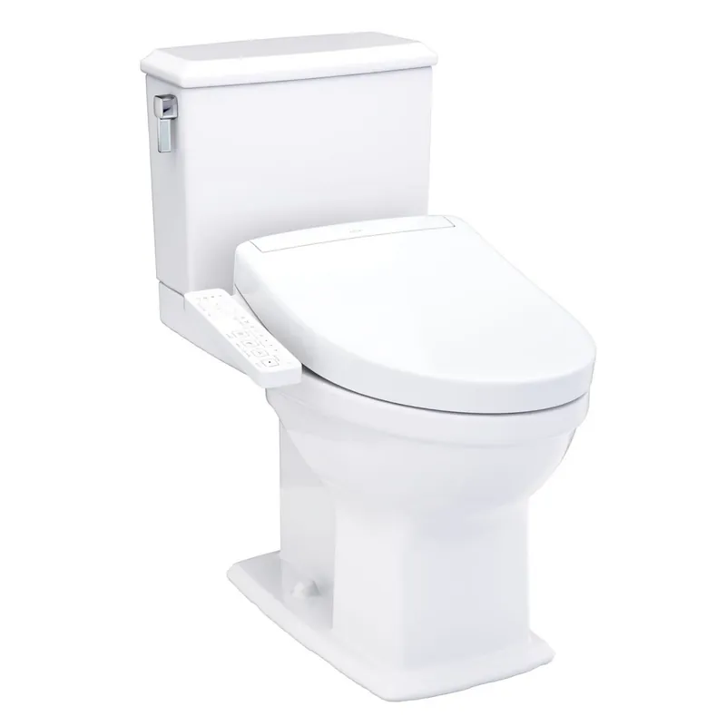 Toto MW4943346CEMFG#01 Connelly Washlet+ S2 Two-Piece Toilet 1.28 GPF/0.9 GPF