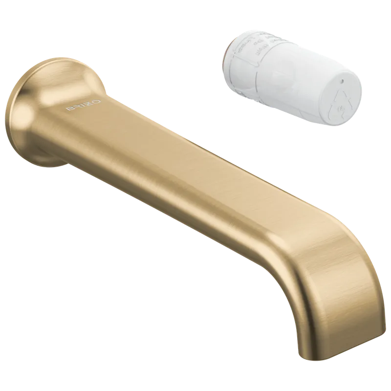 Brizo T65767LF-GLLHP-ECO Allaria Two-Hole, Single-Handle Wall Mount Lavatory Faucet - Less Handle 1.2 GPM