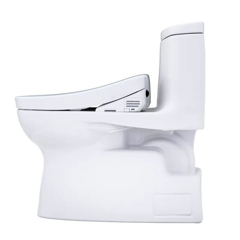 Toto MW6143446CUFG#01 Washlet+ Carlyle II 1g One-Piece Elongated 1.0 Gpf Toilet And Washlet+ S5 Bidet Seat
