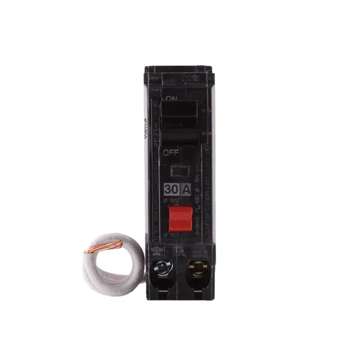 Abb THQL1130GFT THQL Self-Test GFCI Circuit Breaker 120 VAC 30 Amp 1 Pole