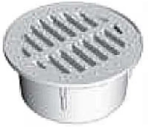 Advanced Drainage Systems 0440SDG PVC Round Grate 4-Inch
