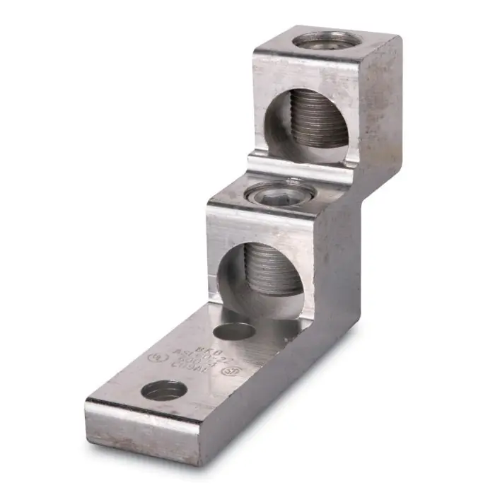 Abb Installation Products Asl60-22 Connector Mech Al/Strd Copper 13/32in