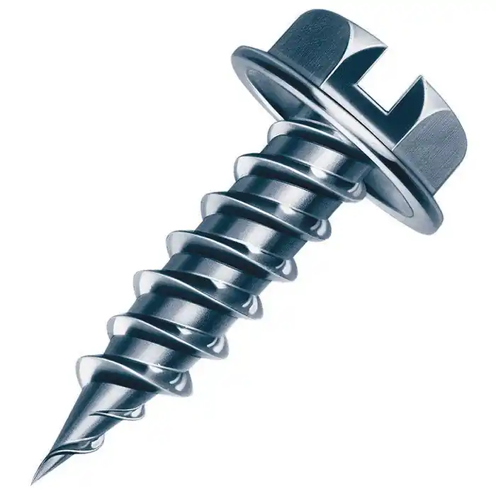 Emc Fasteners HHWS8X3/4C-M #8 x 3/4 inches Long 1000/Box Taper Point Zip-In Screws - Hex Head