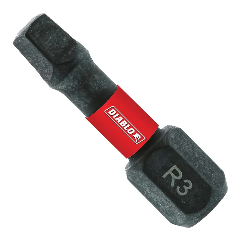 Diablo DSQ31P2 #3 Square Drive Bits 1 in (2-Pack)