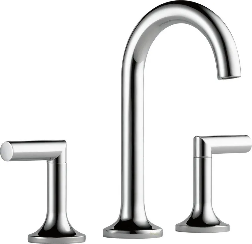 Brizo 65375LF-PCLHP-ECO Odin Two Handle Widespread Bathroom Sink Faucet 1.2 GPM