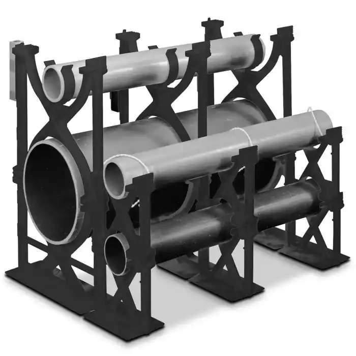 Abb Installation Products S289LHN Carlon Spacer Intmd 3 X 1-1/2in Non-Mtlc Duct