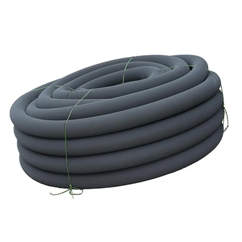 Advanced Drainage Systems 04730100BS 4 inches x 100 feet HDPE Single Wall Heavy Duty Perforated/Wrap Soil Tight Pipe