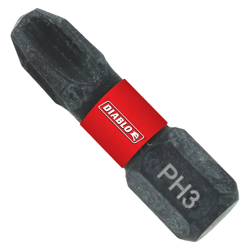 Diablo DPH31P5 #3 Phillips Drive Bits 1 in 5-Pack