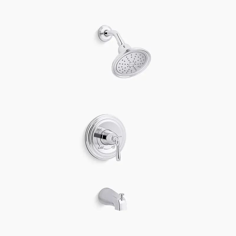 Kohler TS395-4SG-BN Devonshire Rite-Temp Bath and Shower Trim Kit 1.75 gpm