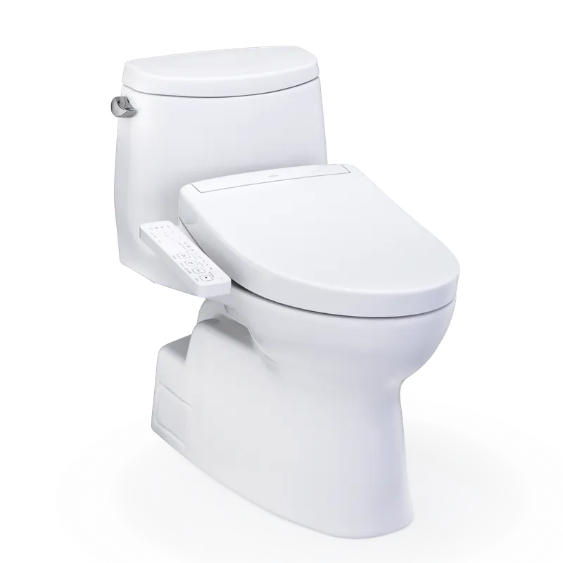 Toto MW6143346CEFG#01 Carlyle II washlet+ S2 One-Piece Toilet 1.28 GPF