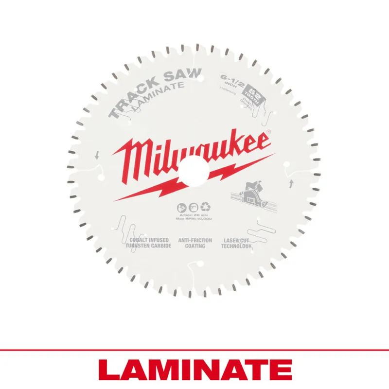 Milwaukee 48-40-0643 6-1/2 inches Laminate Track Saw Blade