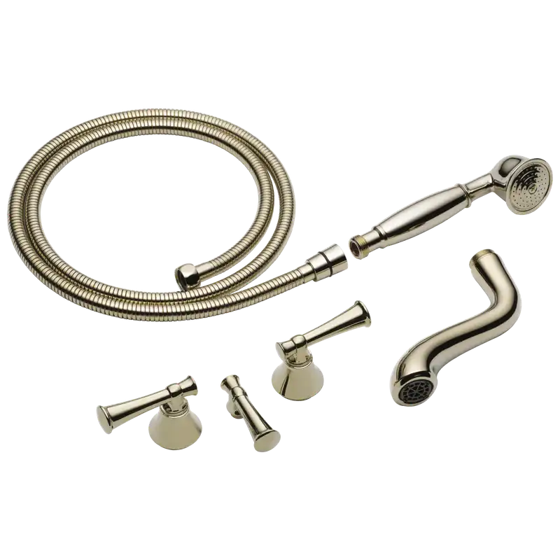 Brizo T70305-PN Baliza Two Lever Handle Floor Mount Filler