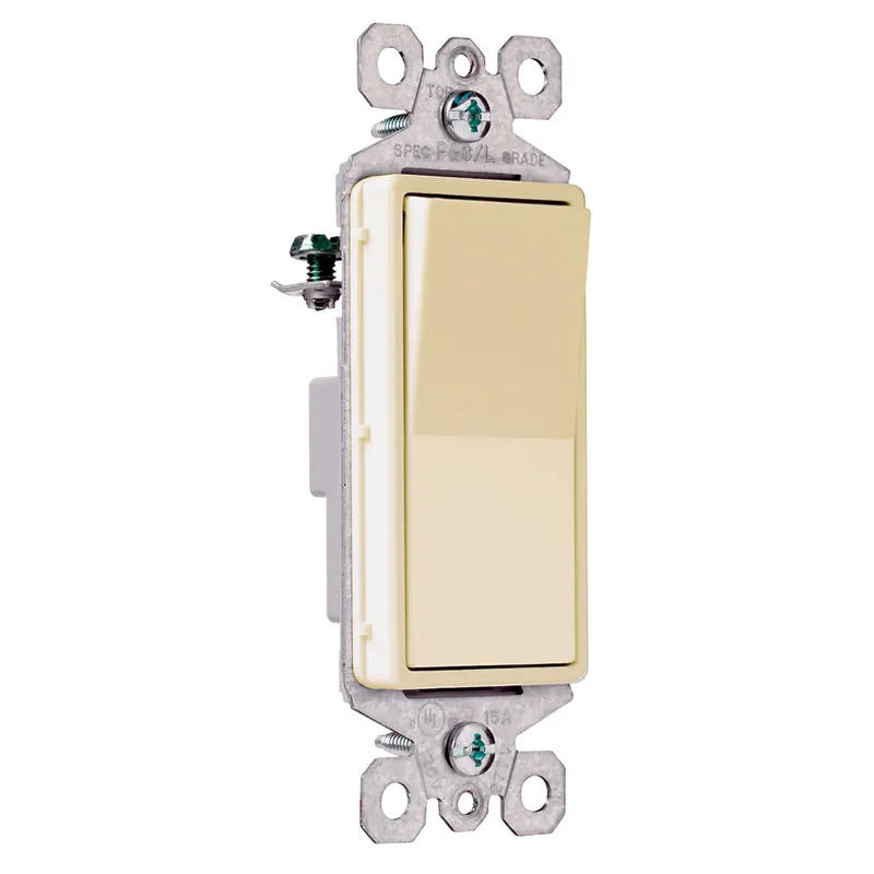 Legrand TM870ISL Combination Decorator Rocker Switch 120 VAC 15 Amp