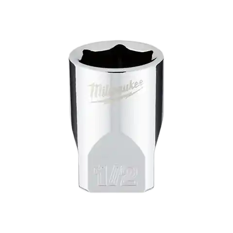 Milwaukee 45-34-9042 Socket, 5 mm Socket, Deep Socket, 2.559 in OAL, 1/4 in Drive, 6-Point