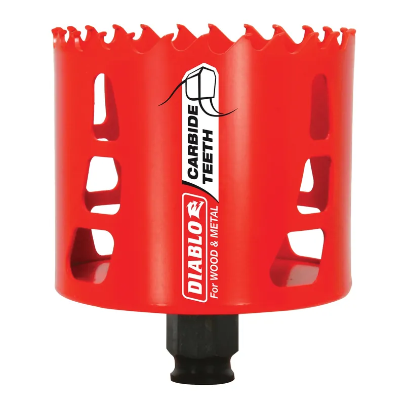 Diablo DHS3125CT 3-1/8 in. (79mm) Carbide-Tipped Wood & Metal Holesaw